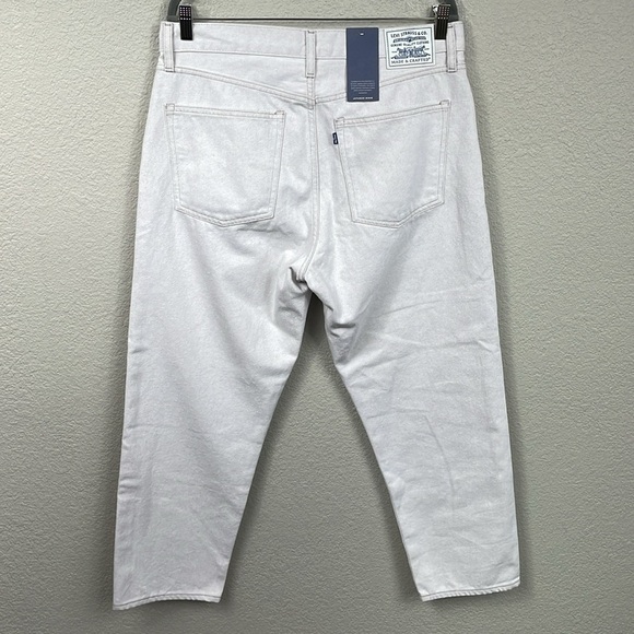 NWT Levis Made and Crafted Japanese Denim Column Pant Ankle Cream Sand Sz 32 - Picture 6 of 16
